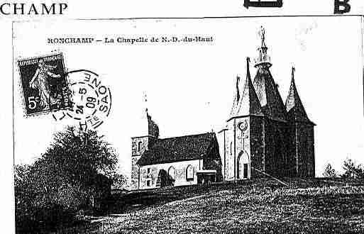 Ville de RONCHAMP Carte postale ancienne