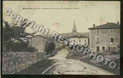 Ville de RONTALON Carte postale ancienne