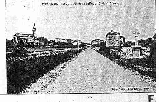 Ville de RONTALON Carte postale ancienne