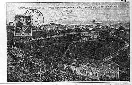 Ville de RONTALON Carte postale ancienne