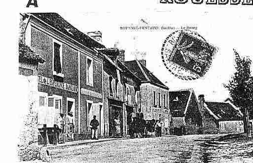 Ville de ROUESSEFONTAINE Carte postale ancienne