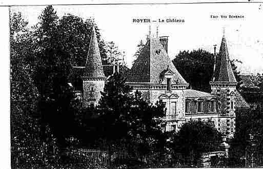 Ville de ROYER Carte postale ancienne