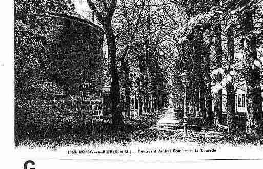 Ville de ROZAYENBRIE Carte postale ancienne