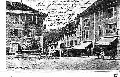 Ville de RUMILLY Carte postale ancienne