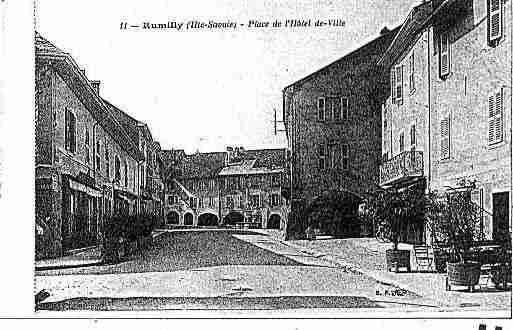 Ville de RUMILLY Carte postale ancienne