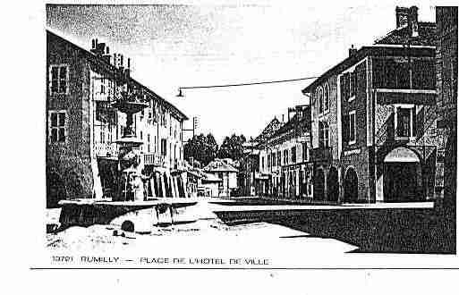 Ville de RUMILLY Carte postale ancienne