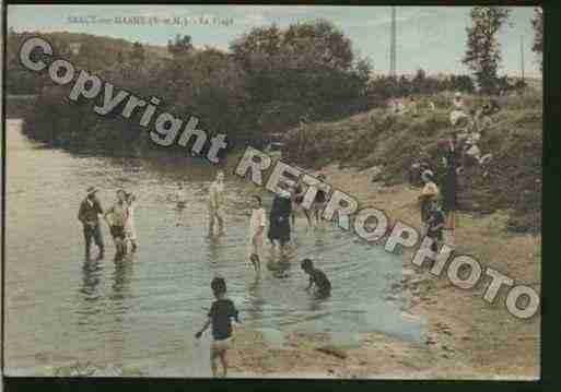 Ville de SAACYSURMARNE Carte postale ancienne
