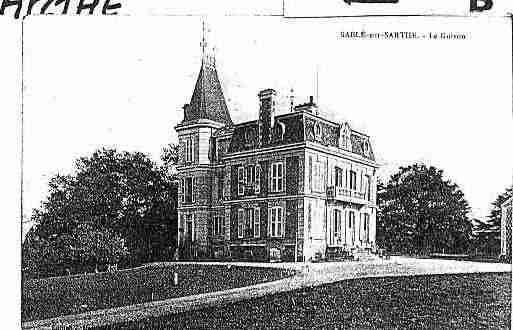 Ville de SABLESURSARTHE Carte postale ancienne