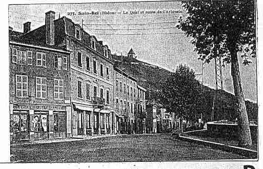 Ville de SAINBEL Carte postale ancienne