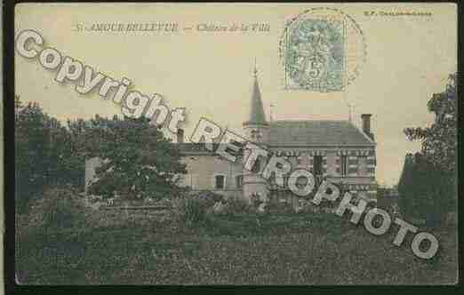 Ville de SAINTAMOURBELLEVUE Carte postale ancienne