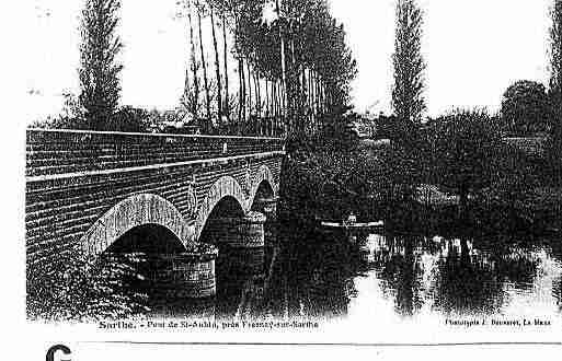 Ville de SAINTAUBINDELOCQUENAY Carte postale ancienne