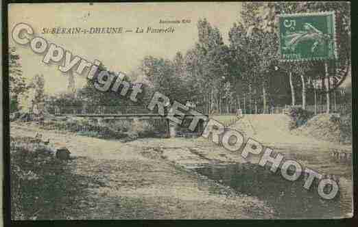 Ville de SAINTBERAINSURDHEUNE Carte postale ancienne