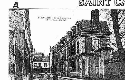 Ville de SAINTCALAIS Carte postale ancienne Ville de SAINTCALAIS Carte postale ancienne