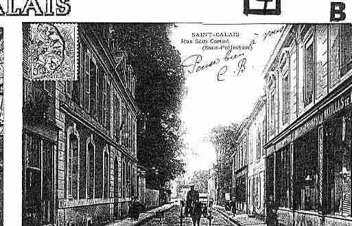 Ville de SAINTCALAIS Carte postale ancienne