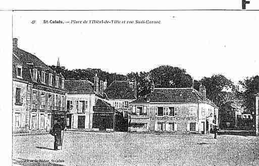 Ville de SAINTCALAIS Carte postale ancienne