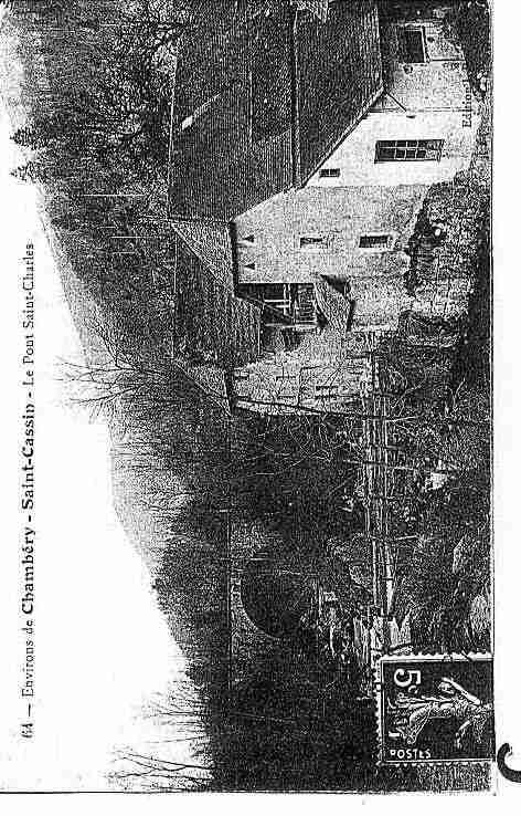 Ville de SAINTCASSIN Carte postale ancienne