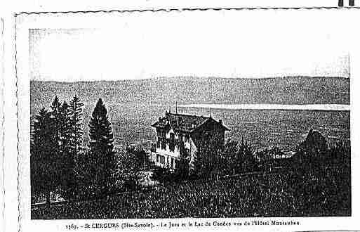 Ville de SAINTCERGUES Carte postale ancienne