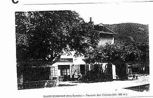 Ville de SAINTCERGUES Carte postale ancienne