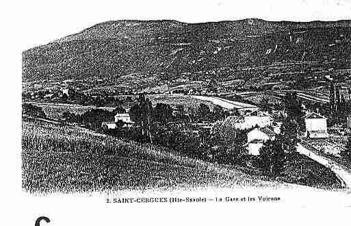 Ville de SAINTCERGUES Carte postale ancienne