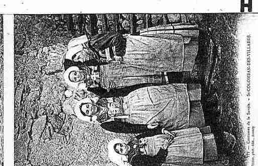 Ville de SAINTCOLOMBANDESVILLARDS Carte postale ancienne