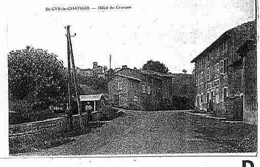 Ville de SAINTCYRLECHATOUX Carte postale ancienne