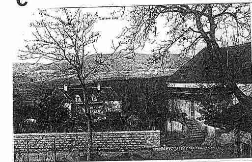 Ville de SAINTDENISDEVAUX Carte postale ancienne