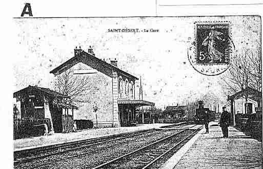 Ville de SAINTDESERT Carte postale ancienne