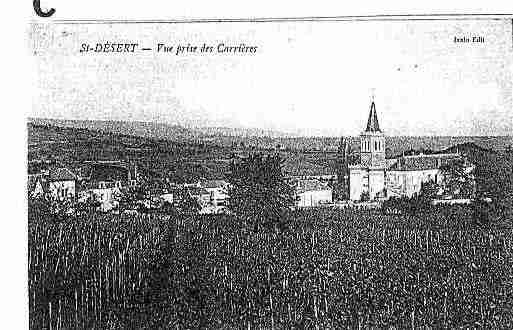 Ville de SAINTDESERT Carte postale ancienne