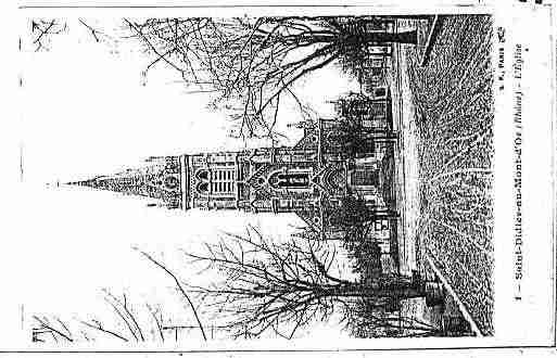 Ville de SAINTDIDIERAUMONTD\\\'OR Carte postale ancienne