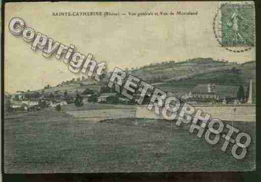 Ville de SAINTECATHERINE Carte postale ancienne Ville de SAINTECATHERINE Carte postale ancienne