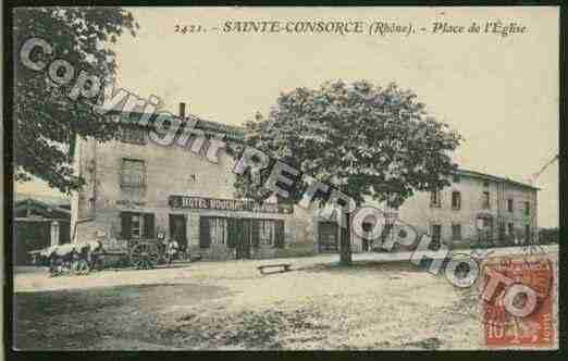 Ville de SAINTECONSORCE Carte postale ancienne