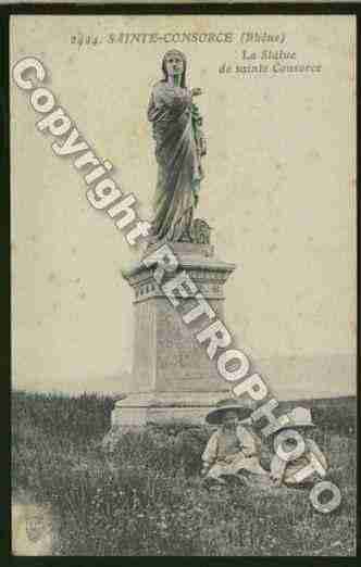 Ville de SAINTECONSORCE Carte postale ancienne Ville de SAINTECONSORCE Carte postale ancienne