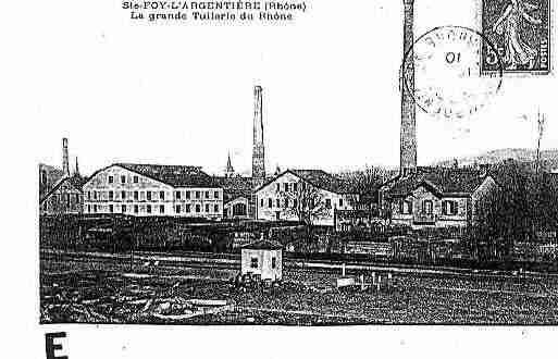 Ville de SAINTEFOYL\'ARGENTIERE Carte postale ancienne