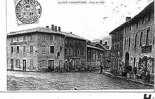 Ville de SAINTEFOYL\'ARGENTIERE Carte postale ancienne