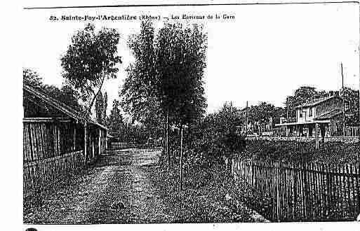 Ville de SAINTEFOYL\'ARGENTIERE Carte postale ancienne