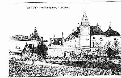 Ville de SAINTETIENNELAVARENNE Carte postale ancienne