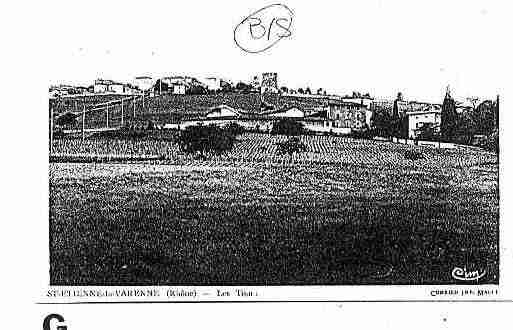 Ville de SAINTETIENNELAVARENNE Carte postale ancienne