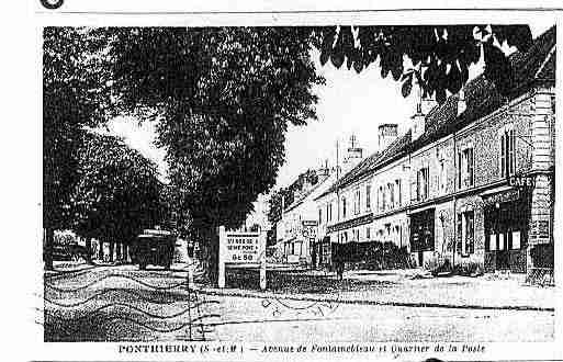 Ville de SAINTFARGEAUPONTHIERRY Carte postale ancienne