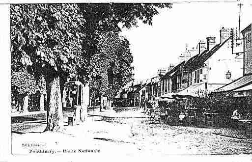 Ville de SAINTFARGEAUPONTHIERRY Carte postale ancienne