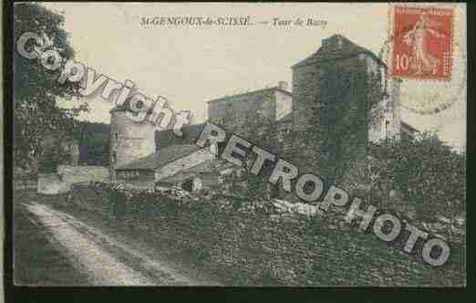 Ville de SAINTGENGOUXDESCISSE Carte postale ancienne