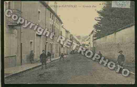 Ville de SAINTGENGOUXLENATIONAL Carte postale ancienne