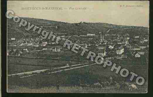 Ville de SAINTGENGOUXLENATIONAL Carte postale ancienne
