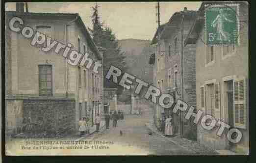 Ville de SAINTGENISL\'ARGENTIERE Carte postale ancienne