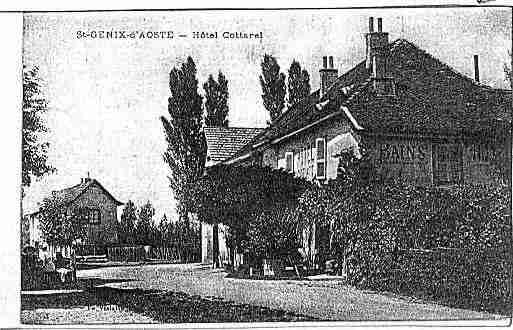 Ville de SAINTGENIXSURGUIERS Carte postale ancienne