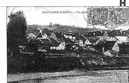 Ville de SAINTGENIXSURGUIERS Carte postale ancienne