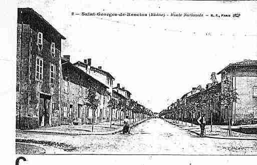 Ville de SAINTGEORGESDERENEINS Carte postale ancienne Ville de SAINTGEORGESDERENEINS Carte postale ancienne