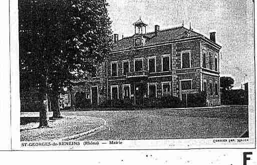 Ville de SAINTGEORGESDERENEINS Carte postale ancienne Ville de SAINTGEORGESDERENEINS Carte postale ancienne
