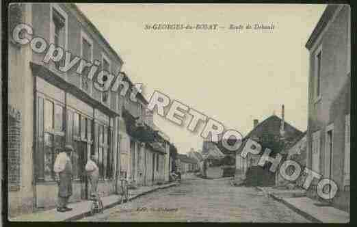 Ville de SAINTGEORGESDUROSAY Carte postale ancienne