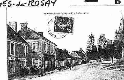 Ville de SAINTGEORGESDUROSAY Carte postale ancienne