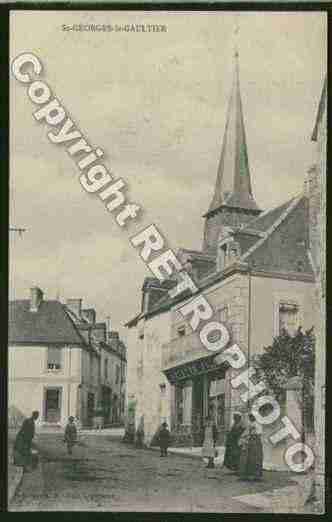 Ville de SAINTGEORGESLEGAULTIER Carte postale ancienne